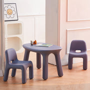 Odie Kids 3pc Table and Chair Set - Blue
